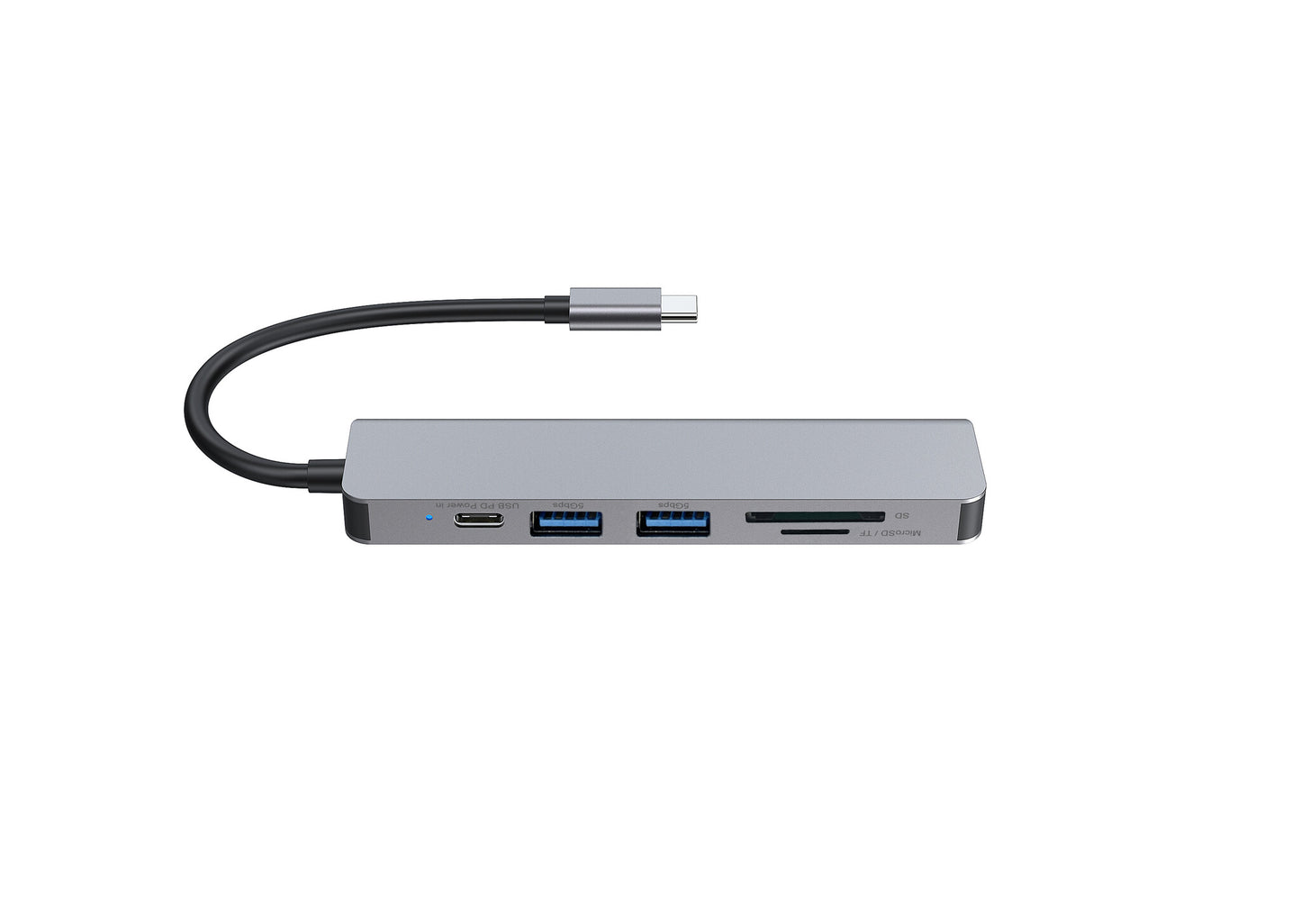 Conceptronic DONN02G dockningsstationer för bärbara datorer USB 3.2 Gen 1 (3.1 Gen 1) Type-C Gjuten aluminium