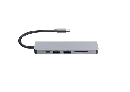 Conceptronic DONN02G dockningsstationer för bärbara datorer USB 3.2 Gen 1 (3.1 Gen 1) Type-C Gjuten aluminium