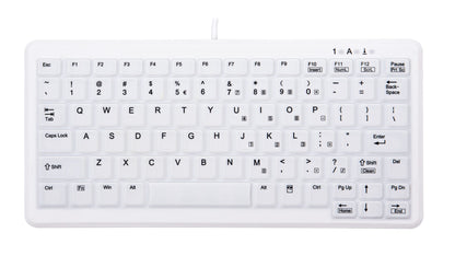 CHERRY AK-C4110 tangentbord Medical USB QWERTY Engelska (USA) Vit