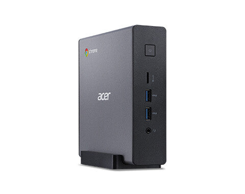 Acer Chromebox CXI4 Intel® Core™ i3 i3-10110U 8 GB DDR4-SDRAM 64 GB Flash ChromeOS Mini PC Mini-PC Svart