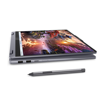 Lenovo IdeaPad 5 2-in-1 16AKP10 Copilot+ PC AMD Ryzen AI 5 340 Hybrid (2-i-1) 40,6 cm (16") Pekskärm WUXGA 16 GB LPDDR5x-SDRAM 1 TB SSD Wi-Fi 7 (802.11be) Windows 11 Home tyska Grå