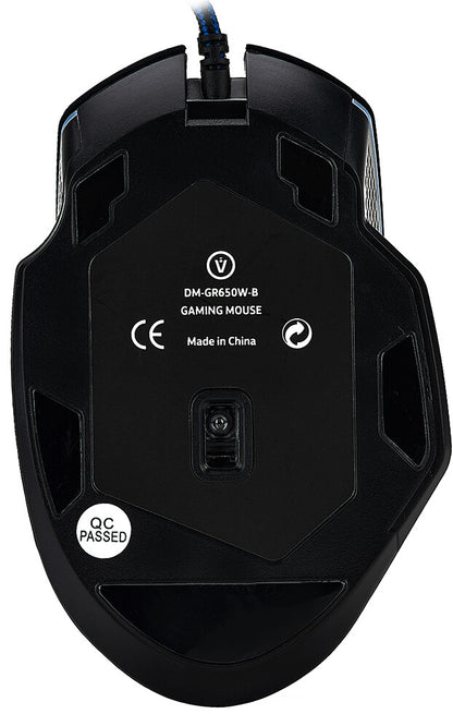 Voxicon DM-GR650W-B datormöss Kontor högerhand USB Type-A Optisk 6400 DPI