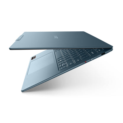 Lenovo Yoga Slim 7 14AGP11 Copilot+ PC AMD Ryzen AI 7 445 Bärbar dator 35,6 cm (14") 2.8K 16 GB 1 TB SSD Wi-Fi 7 (802.11be) Windows 11 Home tyska Turkosblå