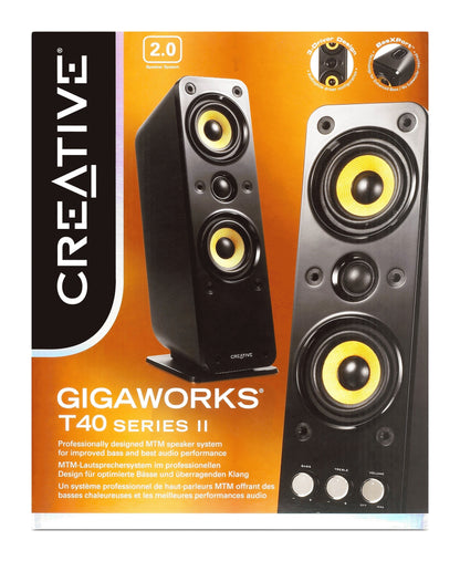 Creative Labs GigaWorks T40 Series II Svart 32 W