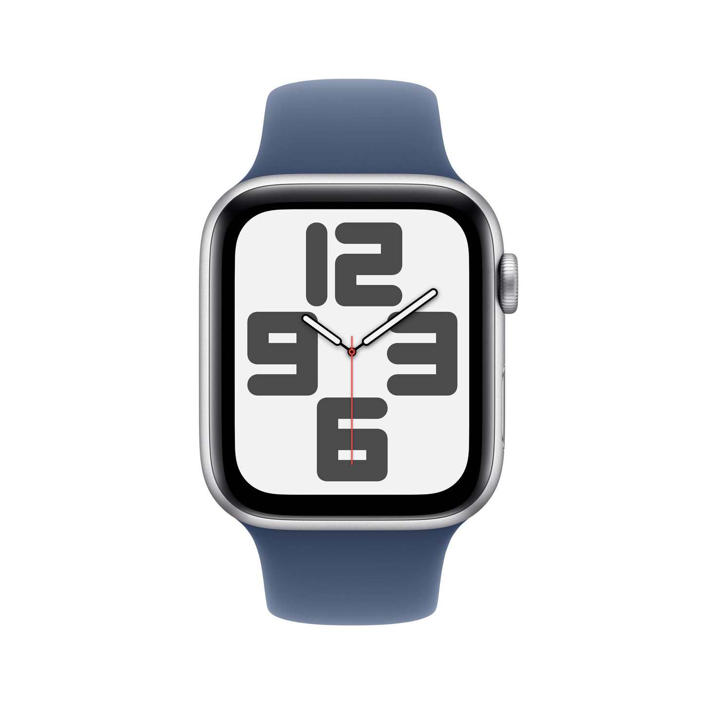 Apple Watch SE OLED 44 mm Digital 368 x 448 pixlar Pekskärm 4G Silver Wi-Fi GPS