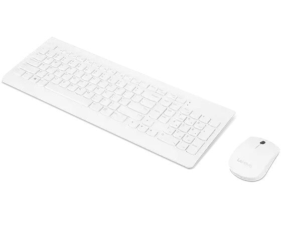 Lenovo GX30W75336 tangentbord Mus inkluderad Universal USB + Bluetooth QWERTY Vit