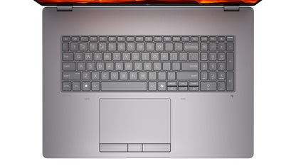 HP ZBook Fury G1i Mobile Workstation Intel Core Ultra 9 285HX Mobil arbetsstation 45,7 cm (18") WQXGA 64 GB DDR5-SDRAM 2 TB SSD NVIDIA RTX PRO 3000 Blackwell Wi-Fi 7 (802.11be) Windows 11 Pro AI Workstation, AI PC Silver