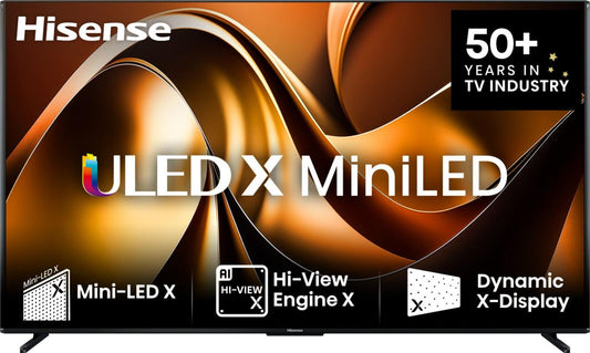 Hisense 85UXNQ 2,16 m (85") 4K Ultra HD Smart-TV Wi-Fi Svart 700 cd/m²