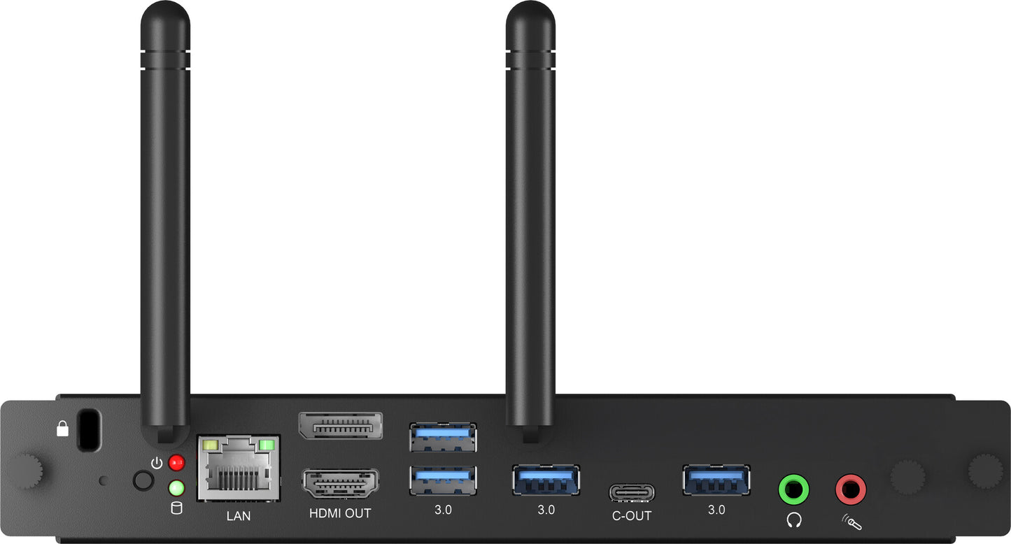 iiyama OPC51204BC-1 persondatorer/arbetsstationer Intel® Core™ i5 i5-12450H 8 GB DDR4-SDRAM 256 GB SSD Windows 11 IoT Enterprise Mini PC Mini-PC Svart