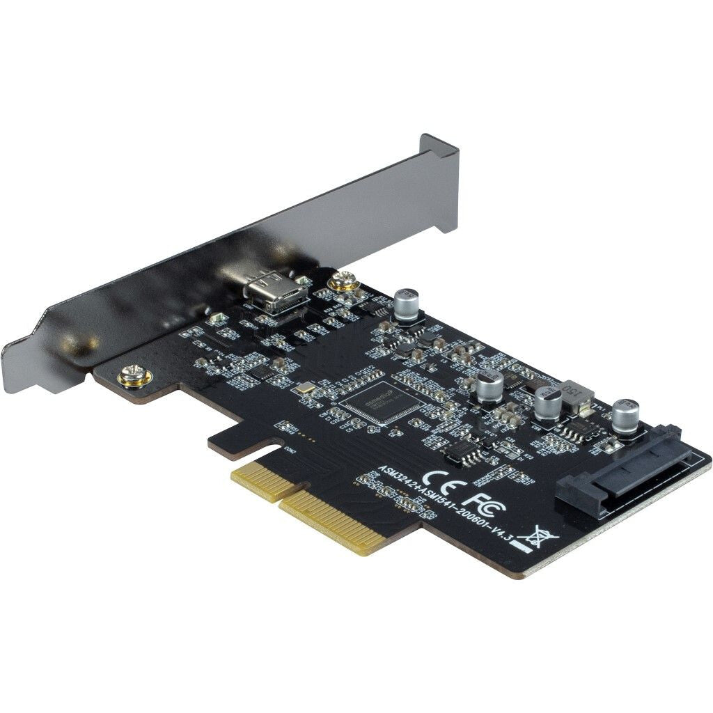 Inter-Tech ARGUS KC-008 nätverkskort/adapters Intern USB 3.2 Gen 2x2 Type-C