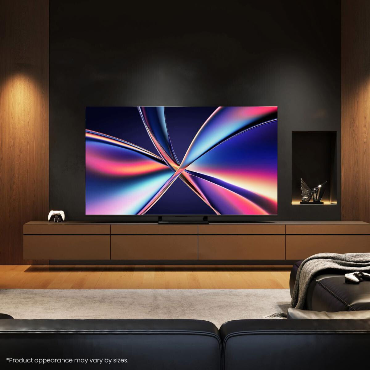 Hisense 65E8Q 165,1 cm (65") 4K Ultra HD Smart-TV Wi-Fi Svart, Grå 600 cd/m²