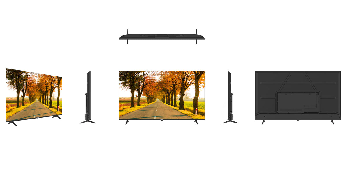 TORNADO 65US4301X TV-apparat 165,1 cm (65") 4K Ultra HD Smart-TV Wi-Fi Svart 250 cd/m²