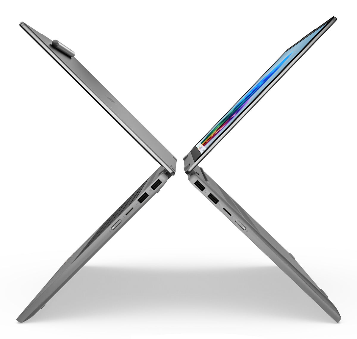 Lenovo IdeaPad 5 2-in-1 15AGP11 Copilot+ PC AMD Ryzen AI 5 430 Hybrid (2-i-1) 38,9 cm (15.3") Pekskärm WUXGA 16 GB DDR5-SDRAM 512 GB SSD Wi-Fi 7 (802.11be) Windows 11 Home tyska Grå