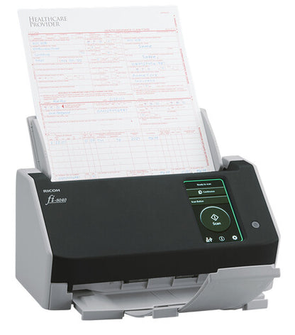 Ricoh fi-8040 ADF + scanner med manuell matning 600 x 600 DPI A4 Svart, Grå