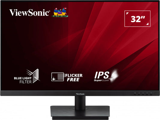 Viewsonic VA VA3209-2K-MHD platta pc-skärmar 81,3 cm (32") 2560 x 1440 pixlar Quad HD Svart