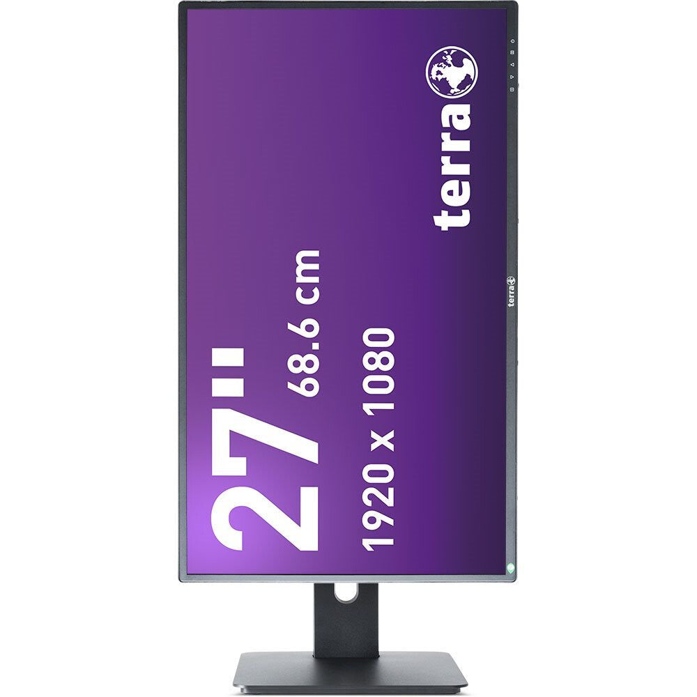 TERRA 3030207 LED display 68,6 cm (27") 1920 x 1080 pixlar Full HD Svart