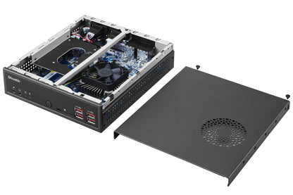 Shuttle DH32U datorhölje & moderkort 1,35L storlek PC Svart 7505 Intel® SoC