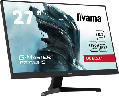 iiyama G-MASTER G2770HS-B1 platta pc-skärmar 68,6 cm (27") 1920 x 1080 pixlar Full HD LCD Svart