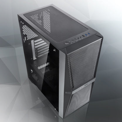 RAIJINTEK SILENOS MS Midi Tower Svart