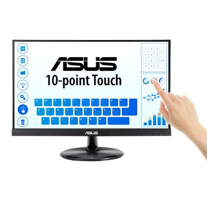 ASUS VT229H platta pc-skärmar 54,6 cm (21.5") 1920 x 1080 pixlar Full HD LED Pekskärm Svart