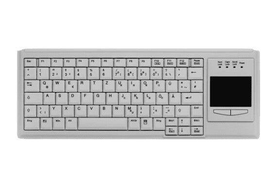 Active Key AK-4400 tangentbord Kontor USB Belgiskt Vit