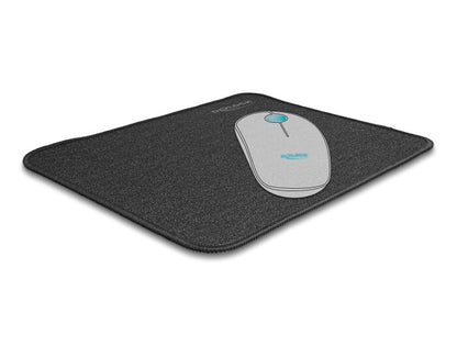 DeLOCK Musmatta glitter-svart 300 x 245 mm