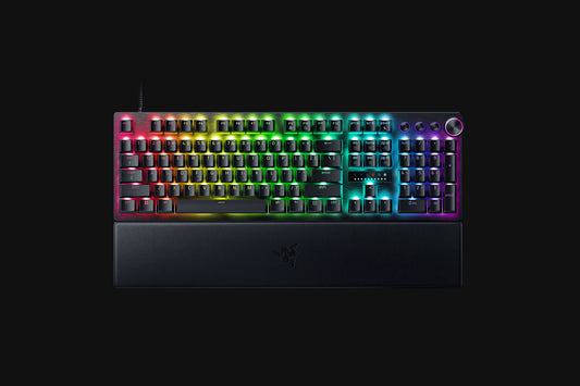 Razer Huntsman V3 Pro tangentbord Spela USB QWERTZ tyska Svart