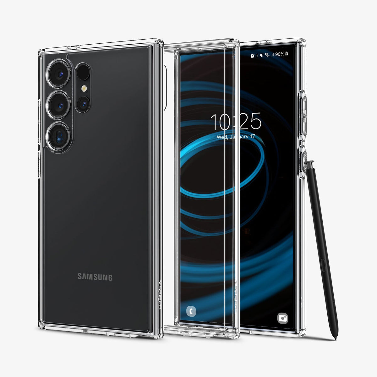 Spigen ACS07292 mobiltelefonfodral 17,3 cm (6.8") Mobilskal Transparent