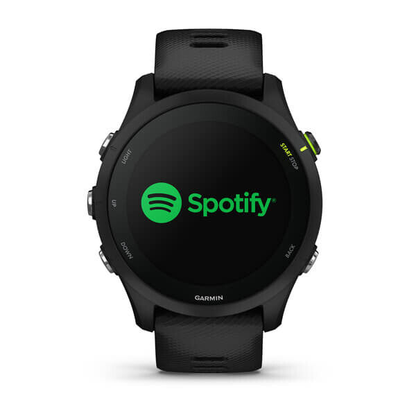 Garmin Forerunner 255 Music 3,3 cm (1.3") MIP 46 mm Digital 260 x 260 pixlar Pekskärm Svart Wi-Fi GPS