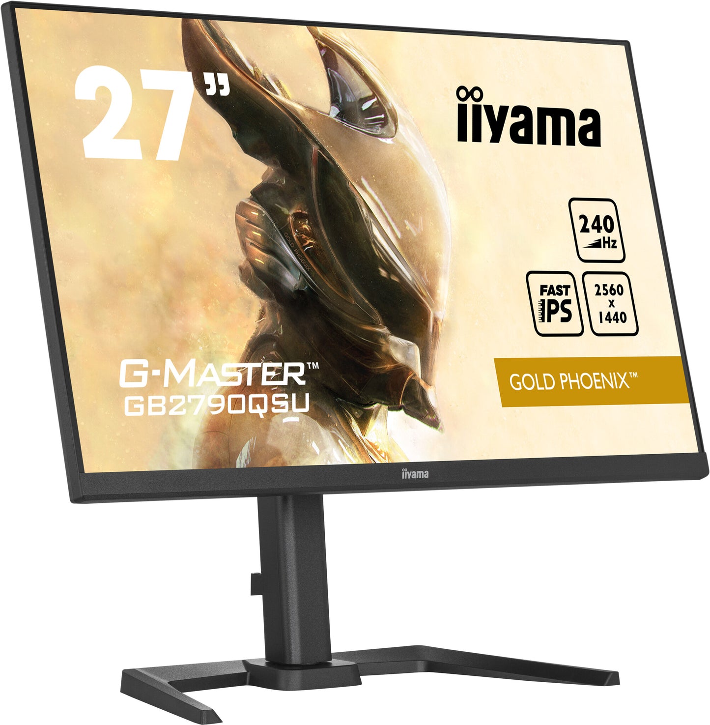 iiyama GB2790QSU-B5 platta pc-skärmar 68,6 cm (27") 2560 x 1440 pixlar Wide Quad HD LCD Svart