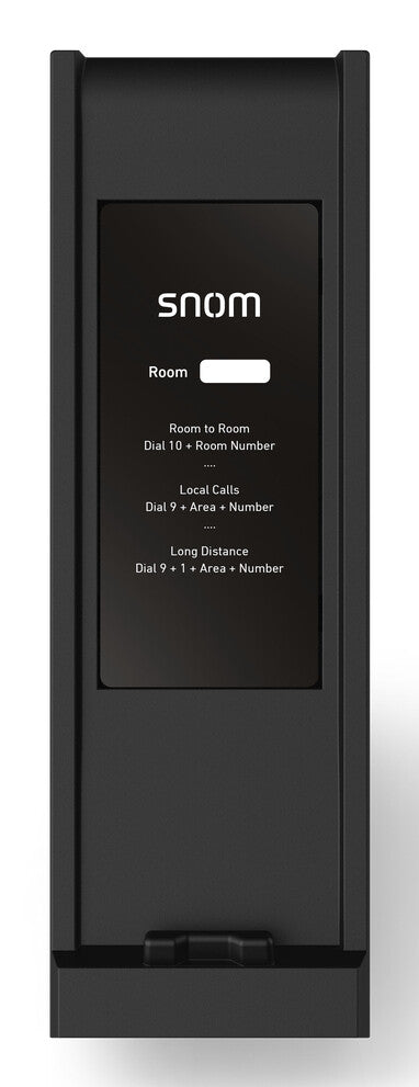 Snom HD300A IP-telefoner Svart