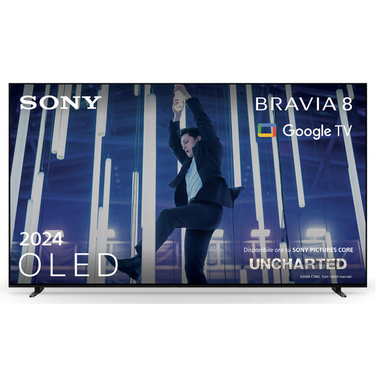 Sony BRAVIA 8 K-77XR80 195,6 cm (77") 4K Ultra HD Smart-TV Wi-Fi Svart