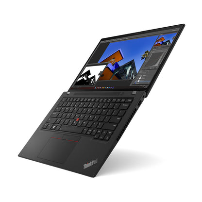 Lenovo ThinkPad T14 Gen 4 (Intel) Intel® Core™ i5 i5-1335U Bärbar dator 35,6 cm (14") Pekskärm WUXGA 16 GB DDR5-SDRAM 256 GB SSD Wi-Fi 6E (802.11ax) Windows 11 Pro Nordic Svart