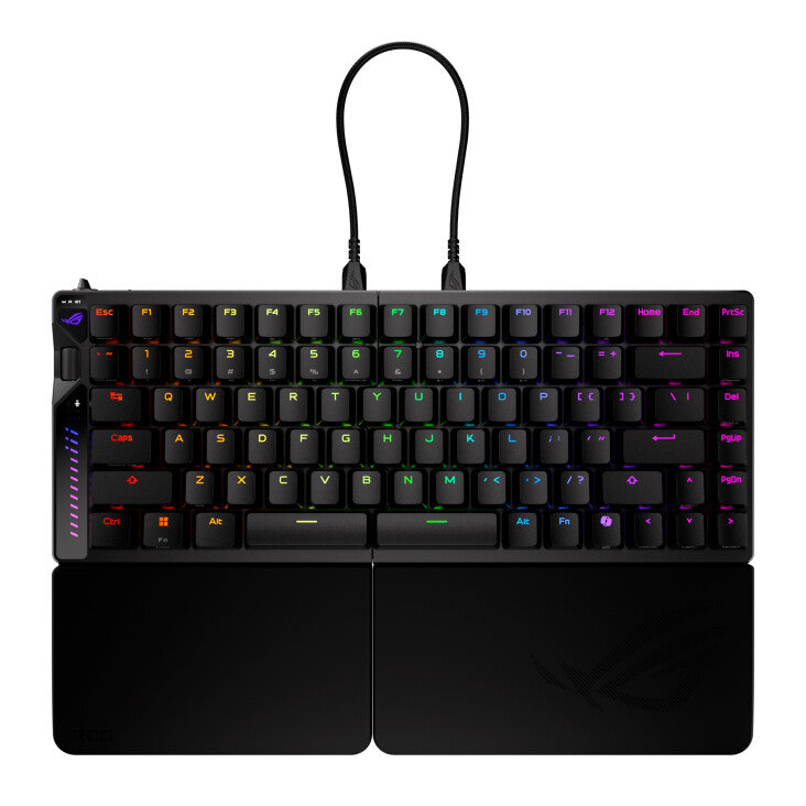ASUS ROG Falcata tangentbord Spela USB + RF Wireless + Bluetooth Svart