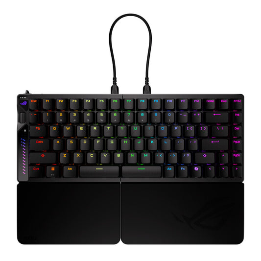 ASUS ROG Falcata tangentbord Spela USB + RF Wireless + Bluetooth Svart