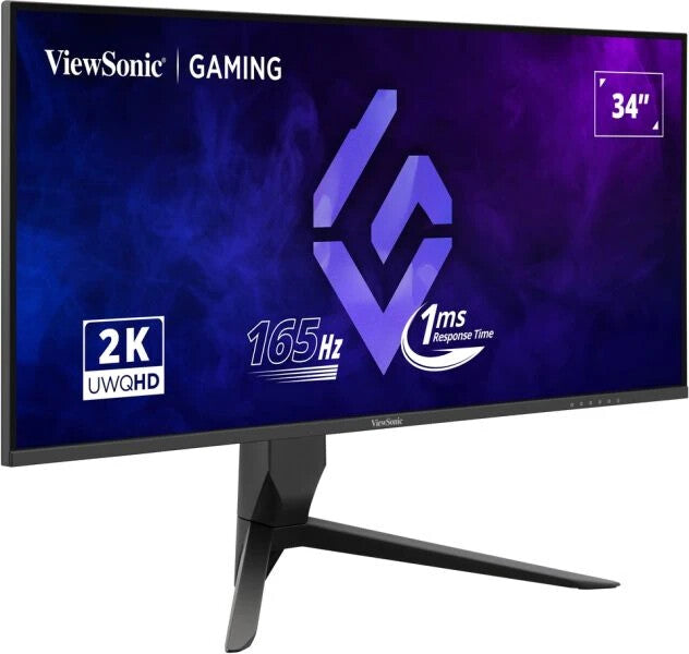 Viewsonic VX Series VX3480-2K-PRO platta pc-skärmar 86,4 cm (34") 3440 x 1440 pixlar UltraWide Quad HD LED Svart