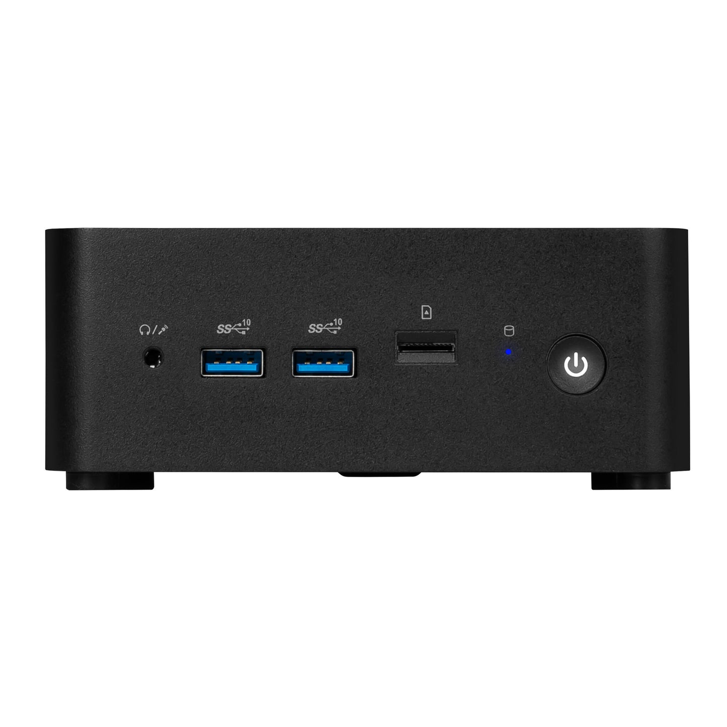 MSI Cubi NUC 1MG-023DE Intel Core 3 100U 8 GB DDR5-SDRAM 256 GB SSD Windows 11 Pro Mini PC Mini-PC Svart