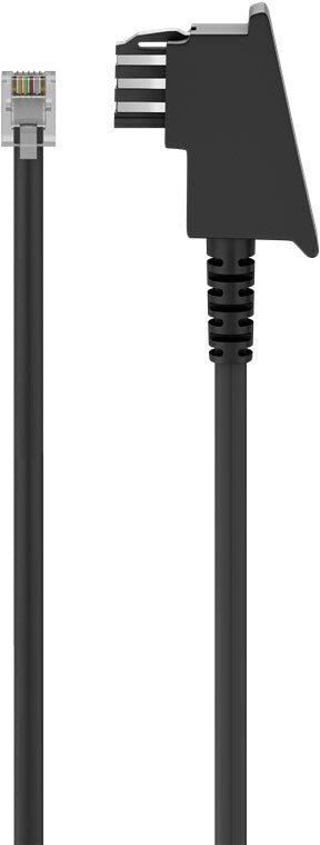 Goobay 50948 telefonkablar 6 m Svart