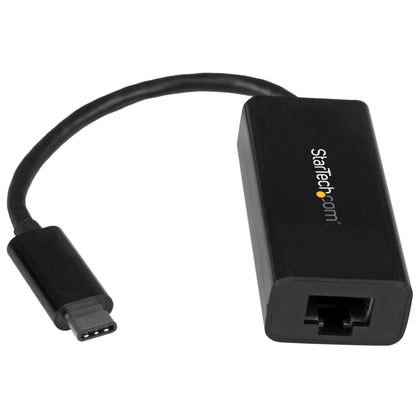 StarTech.com USB-C till Gigabit Ethernet-adapter - Svart
