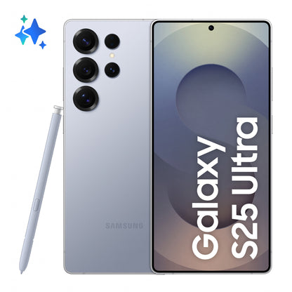 Samsung Galaxy S25 Ultra 17,5 cm (6.9") Dubbla SIM-kort Android 15 5G USB Type-C 12 GB 512 GB 5000 mAh Blå, Silver, Titan
