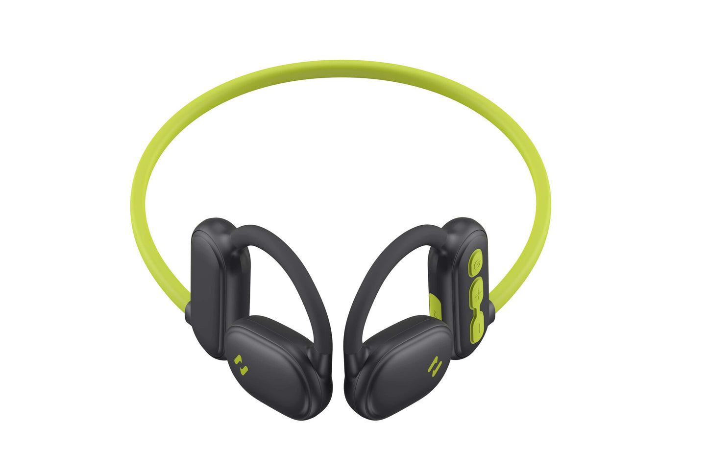 Havit E553BT hörlur och headset Hörlurar Trådlös Hals-band Samtal/musik/sport/vardag Bluetooth Svart, Grön
