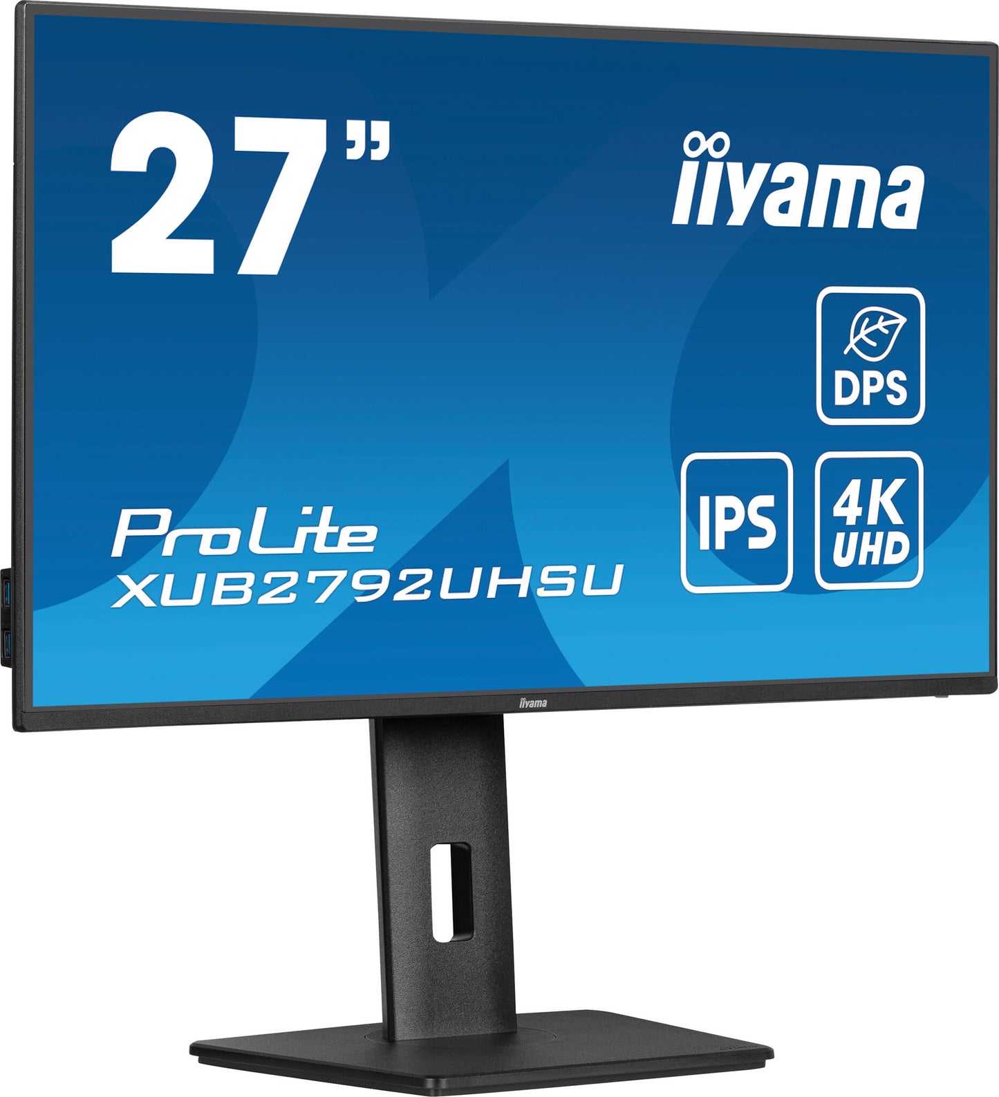 iiyama ProLite XUB2792UHSU-B6 platta pc-skärmar 68,6 cm (27") 3840 x 2160 pixlar 4K Ultra HD LED Svart