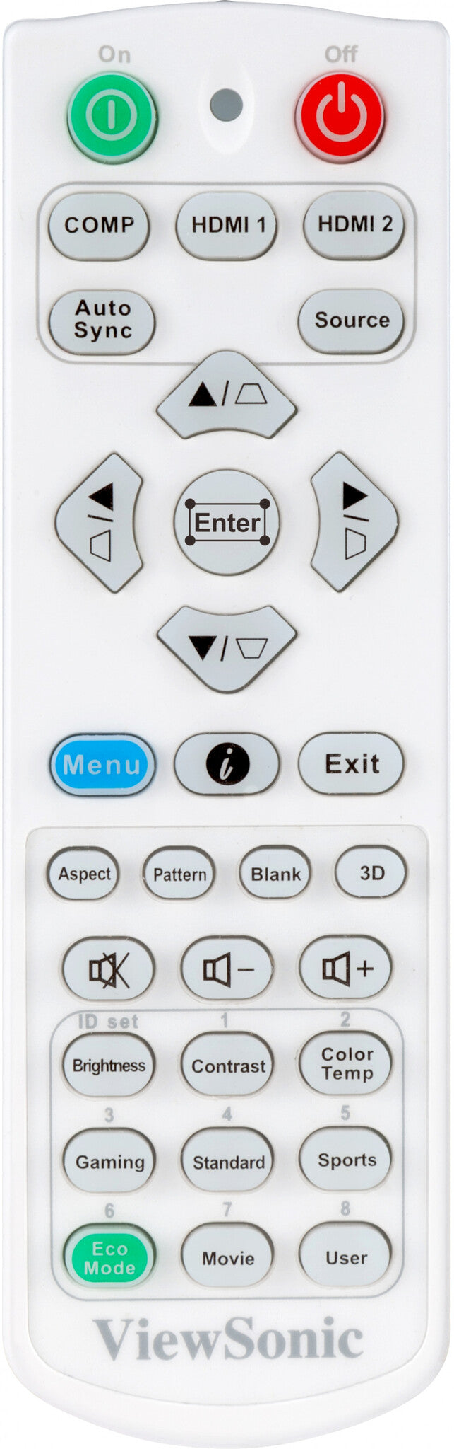 Viewsonic PX749-4K datorprojektorer Standard throw-projektor 4000 ANSI-lumen UHD 4K (3840x2160) 3D kompatibilitet Vit