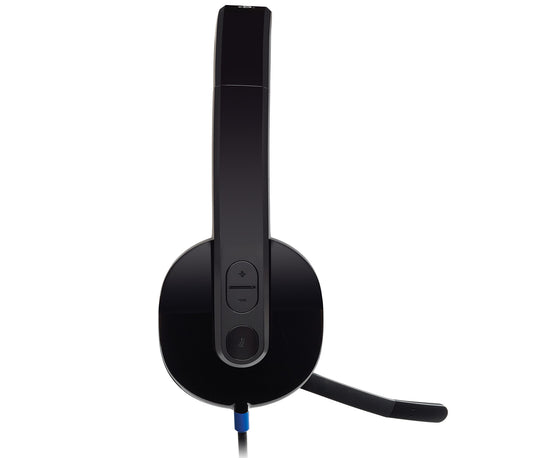 Logitech 981-000480 hörlur och headset Kabel Huvudband Kontor/callcenter USB Type-A Svart