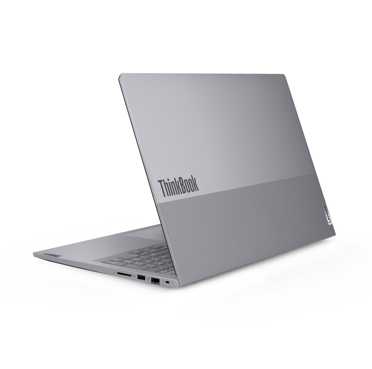 Lenovo ThinkBook 16 G9 AHP AMD Ryzen™ 5 220 Bärbar dator 40,6 cm (16") WUXGA 16 GB DDR5-SDRAM 512 GB SSD Wi-Fi 7 (802.11be) Windows 11 Pro tyska Grå