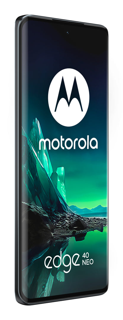 Motorola edge 40 Neo 16,6 cm (6.55") Dubbla SIM-kort Android 13 5G USB Type-C 12 GB 256 GB 5000 mAh Svart