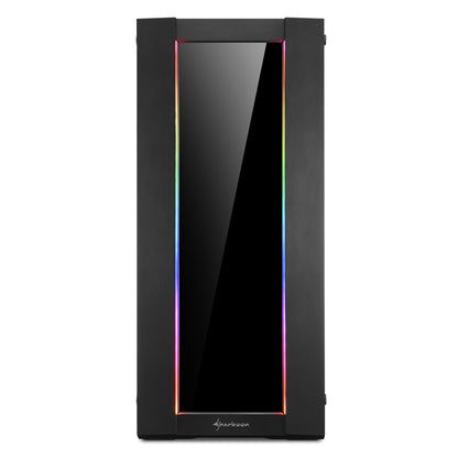 Sharkoon ELITE SHARK CA200G Midi Tower Svart