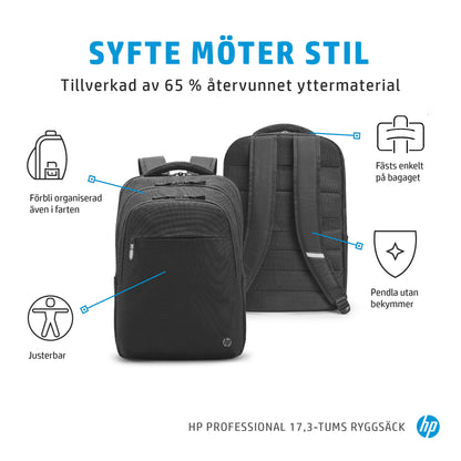 HP Prelude 17,3 tum ryggsäck