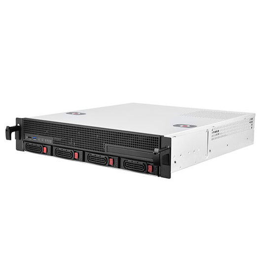 Silverstone RM21-304 Ställning Vit