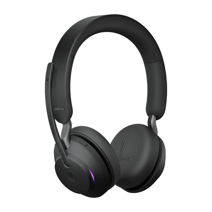Jabra Evolve2 65 Headset Trådlös Huvudband Kontor/callcenter USB Type-A Bluetooth Svart